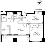 アネシス横浜の間取り画像