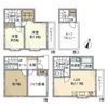 千駄木戸建の間取り画像