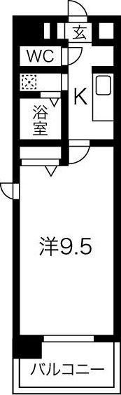 ラッフルズ東山の間取り画像