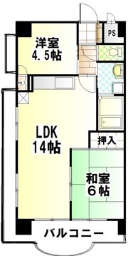 アークヒルズ上新庄の間取り画像