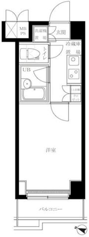 ルーブル西馬込参番館の間取り画像