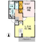 ・ フローラハイムの間取り画像