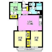 城東町ハイツの間取り画像