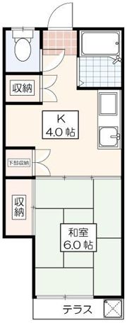 第二よしの荘の間取り画像