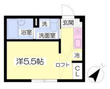 アルティス西横浜の間取り画像