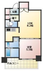 アーバンコート カサンドラXの間取り画像