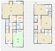 福田7丁目戸建ての間取り画像