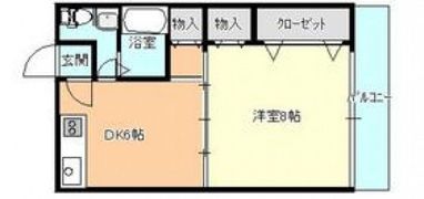 クラインガルテン中山下の間取り画像