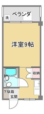 エクセレンス長田の間取り画像