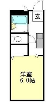 サンライフひろみね Cの間取り画像