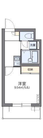 レオパレスソフィア 参番館の間取り画像