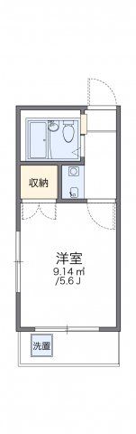 レオパレスブルーリバーの間取り画像