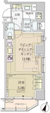 パークアクシス赤坂見附の間取り画像
