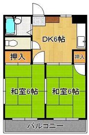 シャトレ松尾の間取り画像