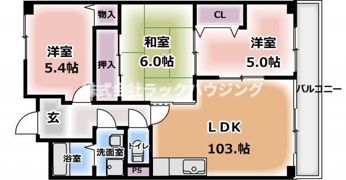 エスペランサ門真南の間取り画像
