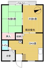 オリエントハイツの間取り画像