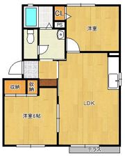 ディアス南王子A・Bの間取り画像