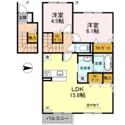 サンモールコートの間取り画像