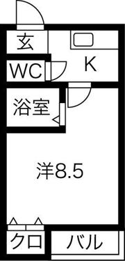 フィルKの間取り画像