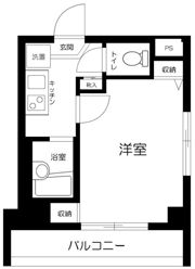 スカイコートヌーベル新宿落合の間取り画像