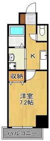 Bergamotto三萩野の間取り画像