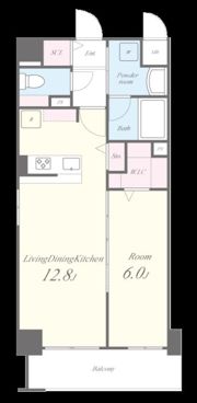 リベルタ元町通の間取り画像