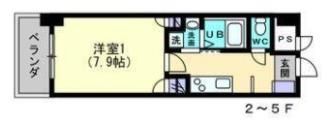 ミモザヒルズ古町の間取り画像