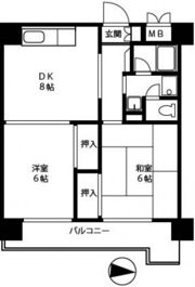 ヴィラプランタンの間取り画像