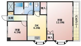 大和ビルの間取り画像