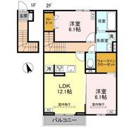 ノーブルシャインCの間取り画像
