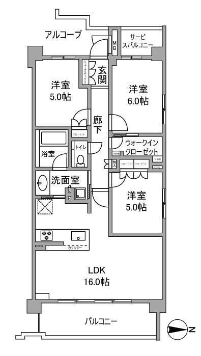 間取図