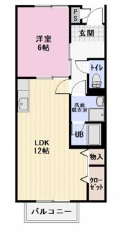 サープラス北野の間取り画像