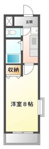 WAVE-KⅡの間取り画像