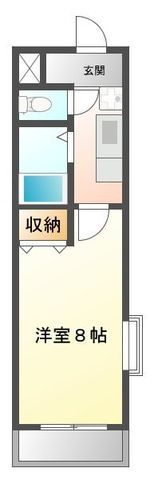 WAVE－KⅡの間取り画像