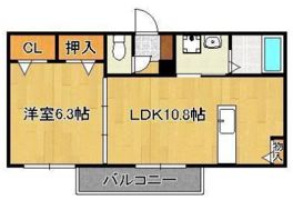 シャーメゾン的場の間取り画像