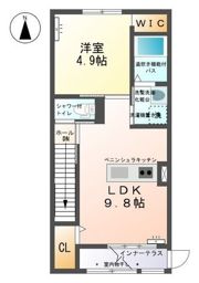 ユーパークウーノの間取り画像