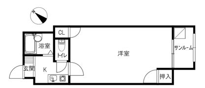 螢の館の間取り画像