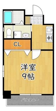エスステージ箱崎の間取り画像
