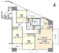 HF白金高輪レジデンスの間取り画像