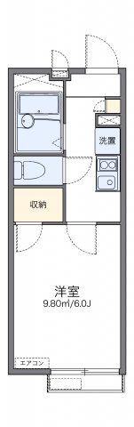 レオパレスハマメリスの間取り画像