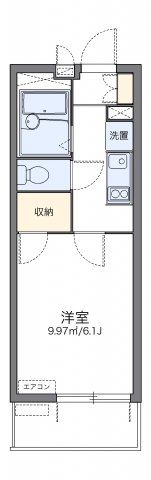 レオパレスDAIKATU Mの間取り画像