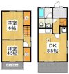 K・Yコーポ101の間取り画像