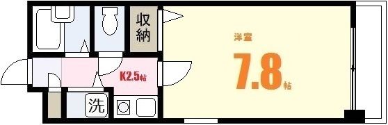 シャイン中筋の間取り画像