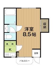 アパートプチフランスの間取り画像