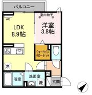 ONE UNIVERSITY PLACEの間取り画像