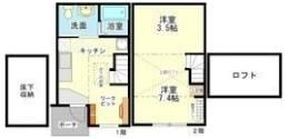 パルティーレⅠの間取り画像