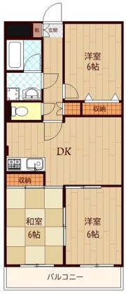 Cielo・Garden Ⅰの間取り画像