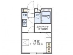 レオパレスMIYUKIの間取り画像