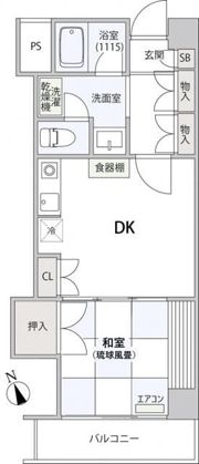 コンフォート文京小石川の間取り画像