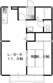 グリーンハイツTADAの間取り画像